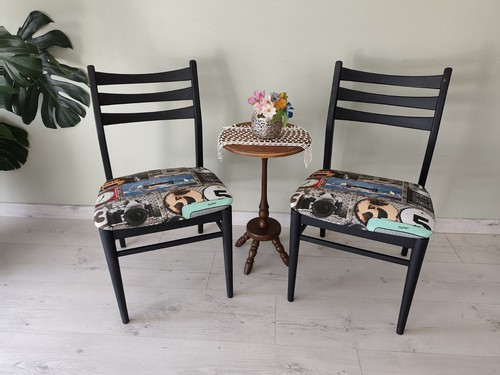 Lot chaises style - de,