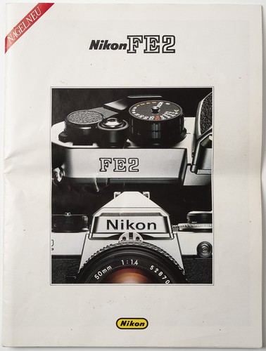 Nikon fe2 catalogue - catalogue, vente