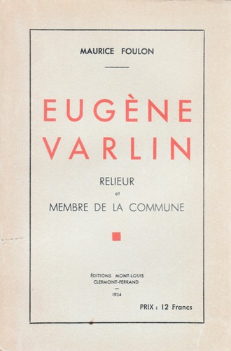 Maurice foulon eugène varlin - foulon,
