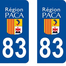 Département 83 sticker 2
