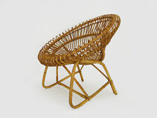 Beautiful Vintage 60s Rattan