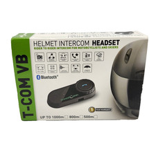 Freedconn TCOM VB Motorcycle Helmet Intercom Bluetooth Headset Wireless 0387548
