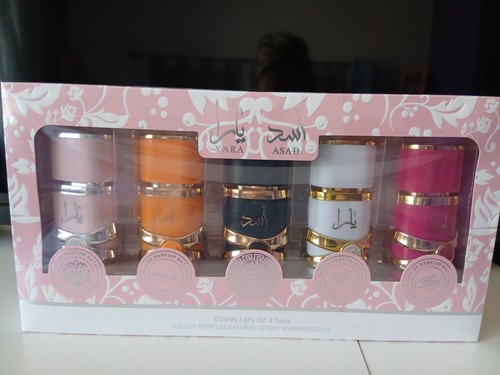 Coffret miniatures parfum asad - miniatures,