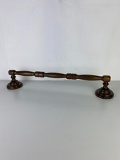 Antique Vintage Wooden Wall Towel Holder 