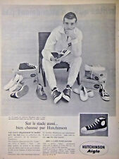 1961 ADVERTISEMENT HUTCHINSON EAGLE AND CANAT SHOE ON THE STADIUM WELL FIT 