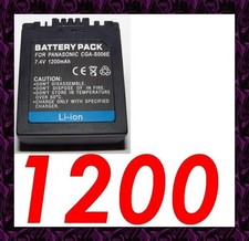 ★ 1200 mAh ★ Batterie Rechargeable Panasonic Lumix DMC-FZ18 DMC-FZ28 DMC-FZ50