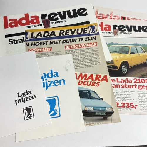 Lada revue lot de 4 - /,