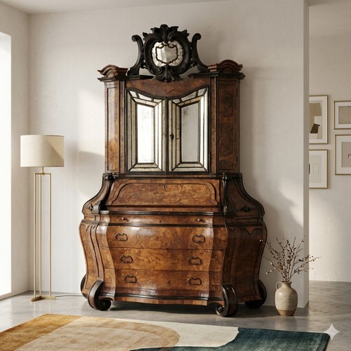 Secrétaire antique placage - antique,