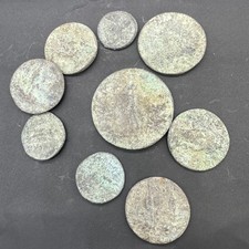 Lot de 8 anciennes grandes et