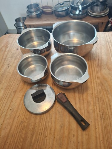 Lot casseroles inox 18 10 - casseroles,