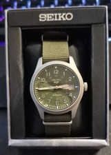 Seiko 5 Sports Green Men's Watch - SRPG33K1