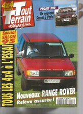 TOUT TERRAIN MAGAZINE N°63 SPEC. SALON 1994 TOUS LES 4X4 A L'ESSAI / SUZ X90