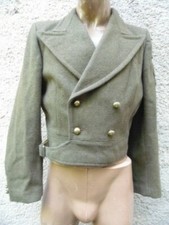 FRANCE FFL 1945 / INDOCHINE : RARE BATTLE-DRESS FAB. TAILLEUR / 126° RI ORIGINAL