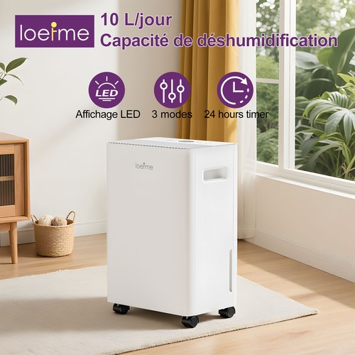 Mobile déshumidificateur 10l - mobile, 10l/