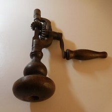 Vintage 1940 Art Deco France N6813 Crankshaft Crankshaft Drill Hand Tool