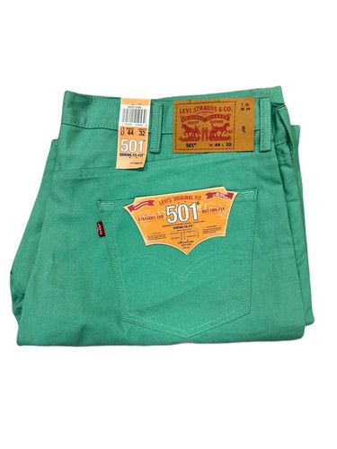 Levis 501 shrink fit button - shrink,