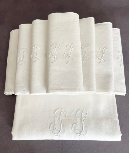 Nappe serviettes 1900 - et,