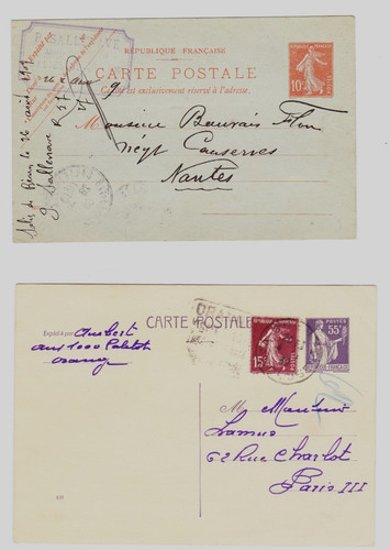 Lot cartes postales - lot,