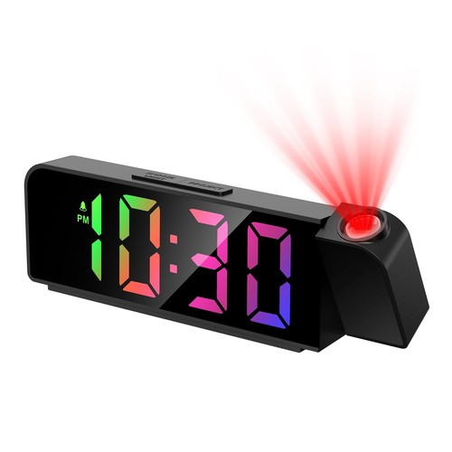 Réveil projection horloge - à,