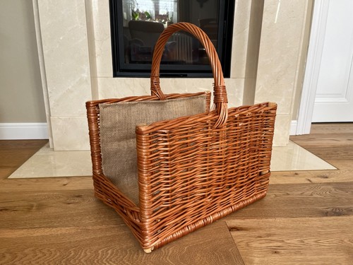 Panier bois cheminée - À,