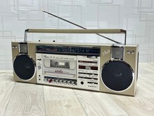 SANYO MR-V8MKII Boombox Radio Cassette Recorder Vintage Japon Entièrement Fon...