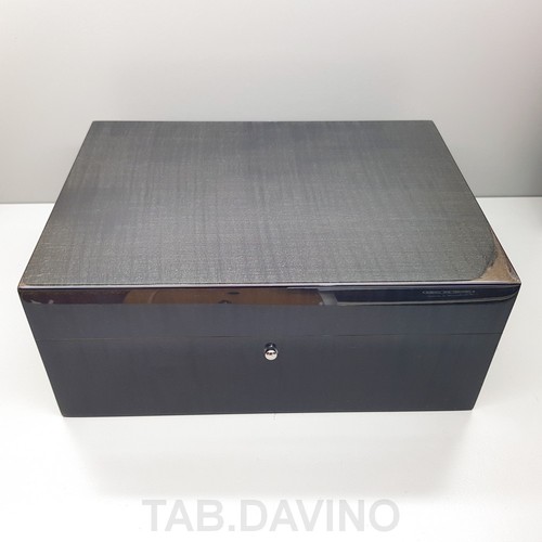 Humidor gentili acier finition - humidor,
