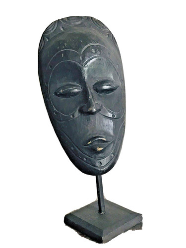 Masque africain décoratif - , en