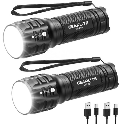 Lampe torche rechargeable - lampe,