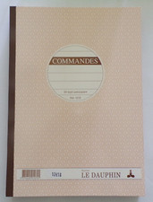 Le Dauphin 1272 BON DE COMMANDE Carnet autocopiant Dupli - 297 x 210 mm