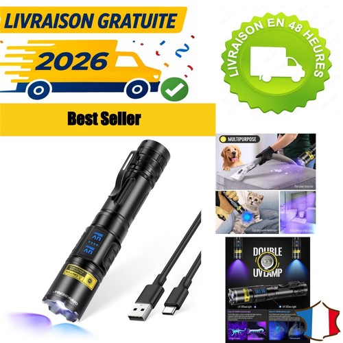 Darkbeam lampe torche - lampe, 365nm