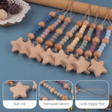 Baby Star Wooden Moden Clips
