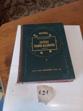 Livre Ancien Guerre Franco