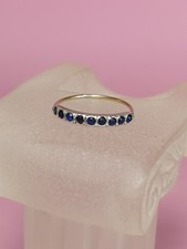 Bague Ancienne Or 18 Carats Et Saphirs