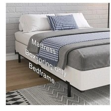 Full Size 7" Box Spring, Fabric Cover, 3000lbs Capacity, Non-Slip, Easy Assembly