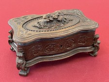 Boîte A Gants Bois Ciselé