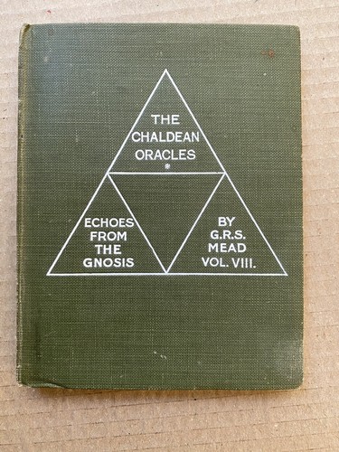 Livre ancien the chaldean - livre,
