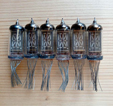6 X IV-4 Soviet VFD Nixie Tubes. NEW. 100 % testé. NOS.