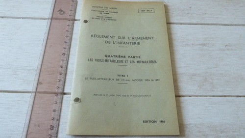Reglement armement inf 401 - reglement, 401/4