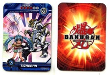 BAKUGAN BATTLE BRAWLERS Magnetic Card, Sega Toys - No. 27 TIGRERA, Defense