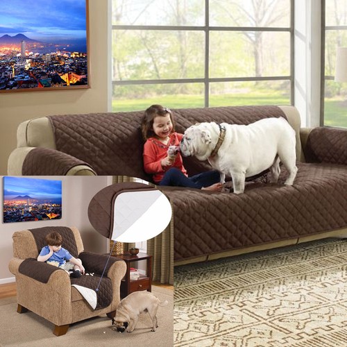 Housse réversible sofa - housse,