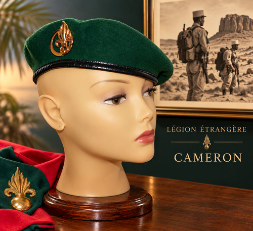 Béret vert - béret,