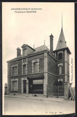 Cpa amagne lucquy ardennes - cpa, amagne-lucquy