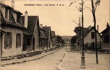 Old postcard Cachan Cite Jardin (600279)