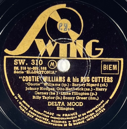 Cootie williams his rug - &,