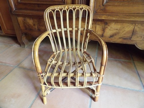 Ancien fauteuil enfant - , en