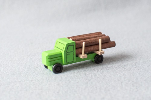 Jouet bois camion charge - jouet, en