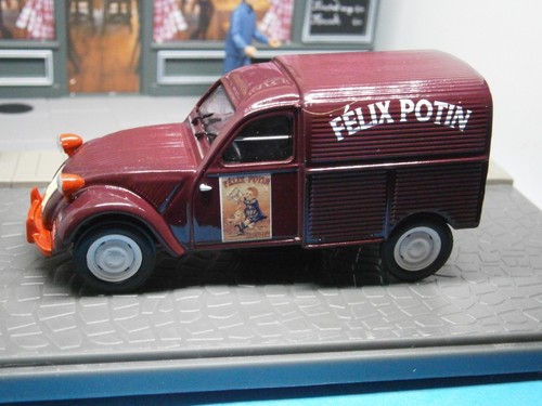 Miniature citroen fourgon - citroen, cv
