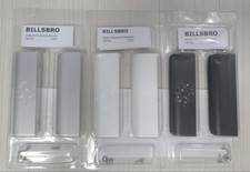 IKEA BILLSBRO Interior Stainless Steel Furniture Handle Recessed Rear Fixed 2Pcs