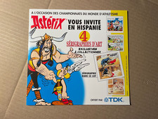 sérigraphie ASTERIX  UDERZO pour TDK 1999 neuf