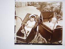 Lot plaques verre photo enfant